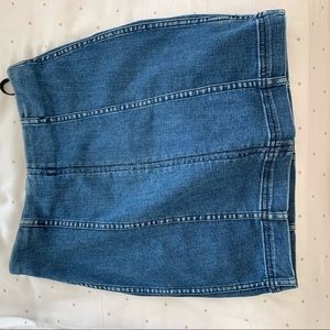 Free people Modern Femme Denim Mini skirt